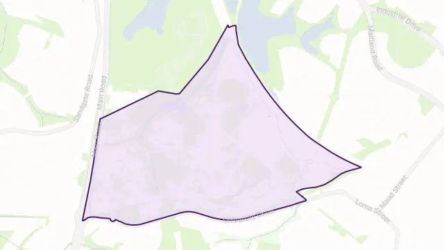 Callaghan Area Boundary Map