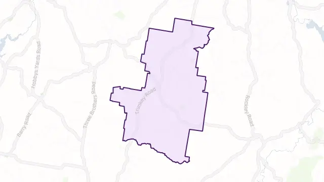 Caloola Area Boundary Map