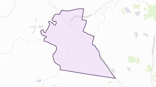 Camberwell Area Boundary Map