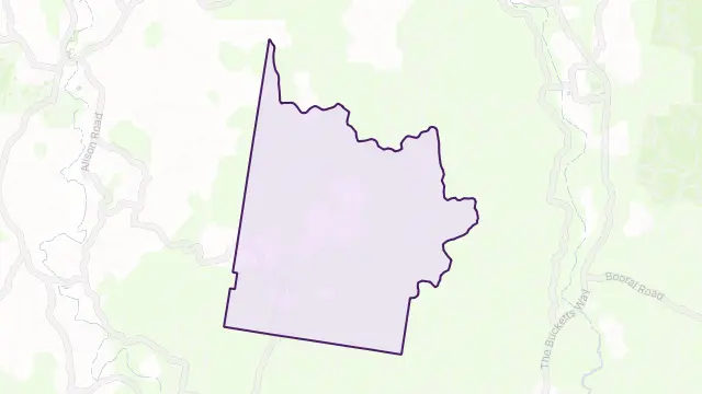 Cambra Area Boundary Map