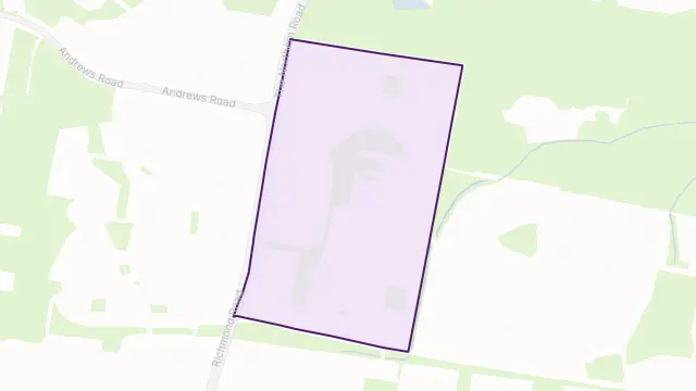 Cambridge Gardens Area Boundary Map