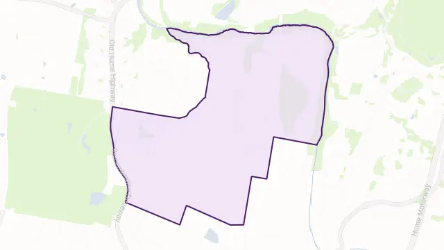 Camden Park Area Boundary Map