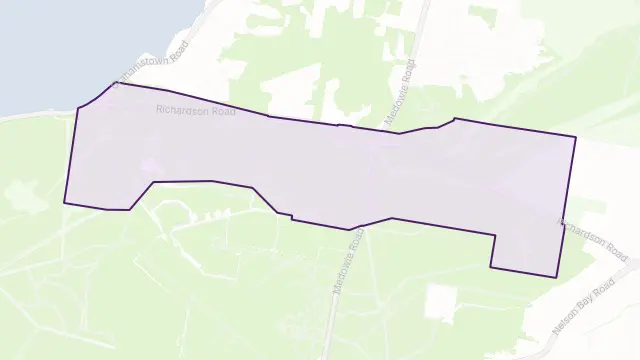 Campvale Area Boundary Map