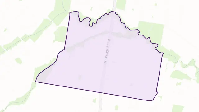 Canley Heights Area Boundary Map