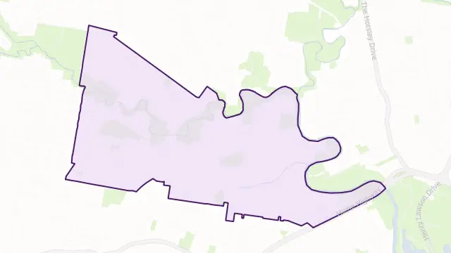 Canley Vale Area Boundary Map
