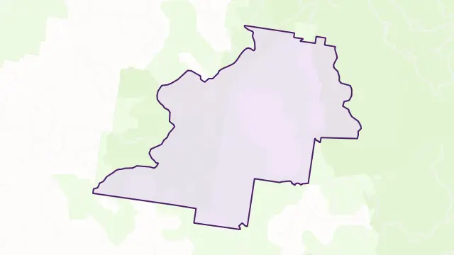 Capoompeta Area Boundary Map