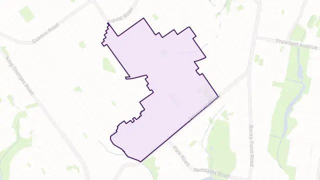 Carlton Area Boundary Map