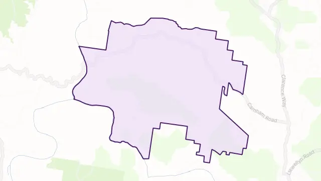 Carnham Area Boundary Map