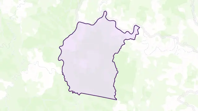 Carrai Area Boundary Map