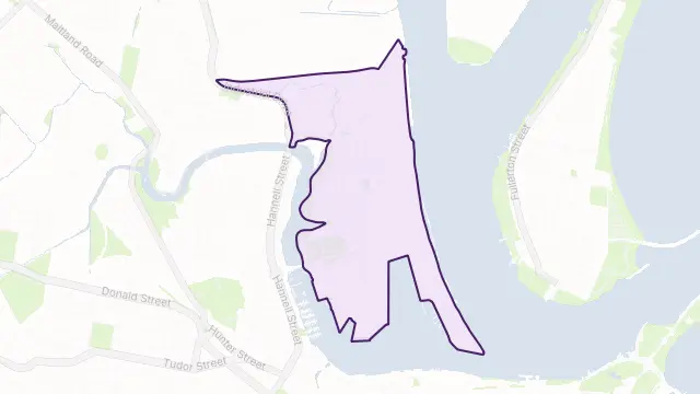 Carrington Area Boundary Map