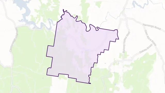 Carwell Area Boundary Map