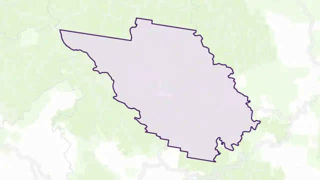 Cascade Area Boundary Map