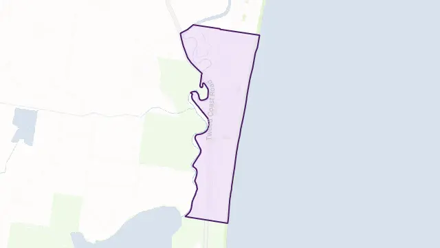 Casuarina Area Boundary Map