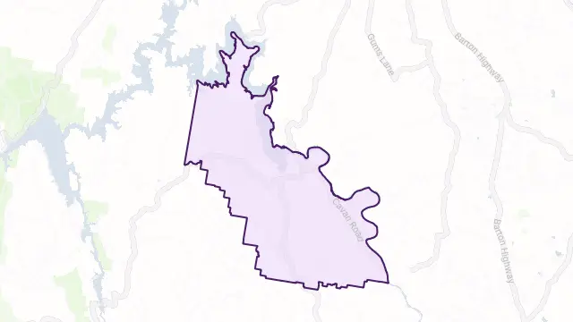 Cavan Area Boundary Map