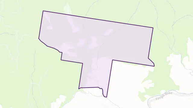 Cedar Creek Area Boundary Map