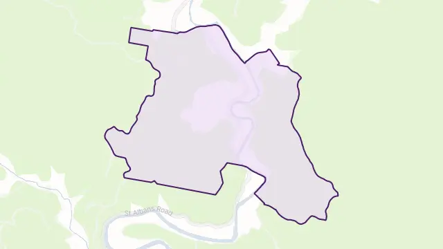 Central Macdonald Area Boundary Map
