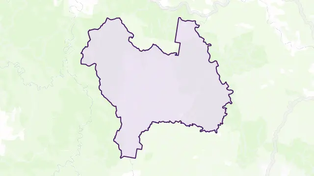 Chaelundi Area Boundary Map