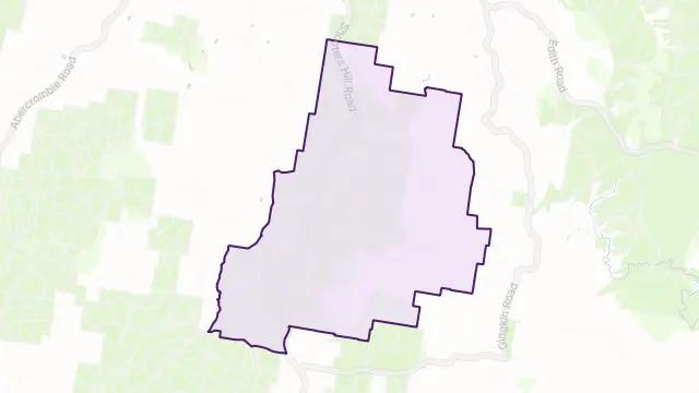 Chatham Valley Area Boundary Map