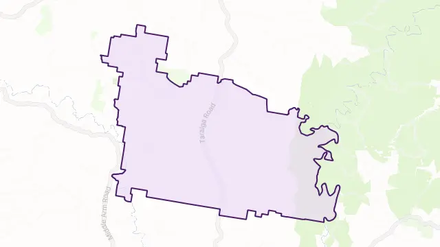 Chatsbury Area Boundary Map