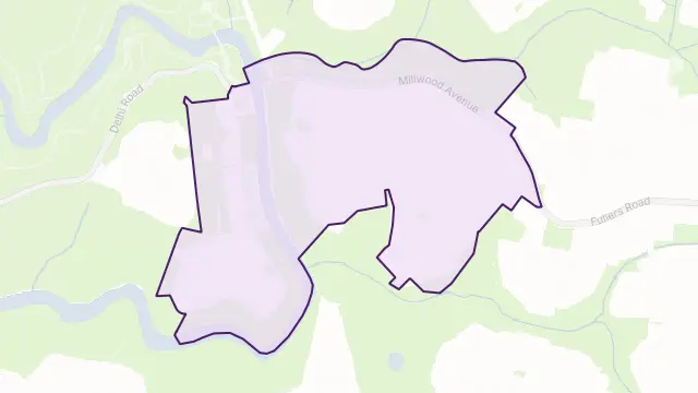 Chatswood West Area Boundary Map