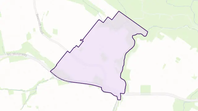 Cheltenham Area Boundary Map