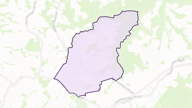 Cherrybrook Area Boundary Map