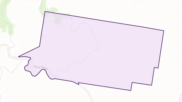 Chilcotts Grass Area Boundary Map