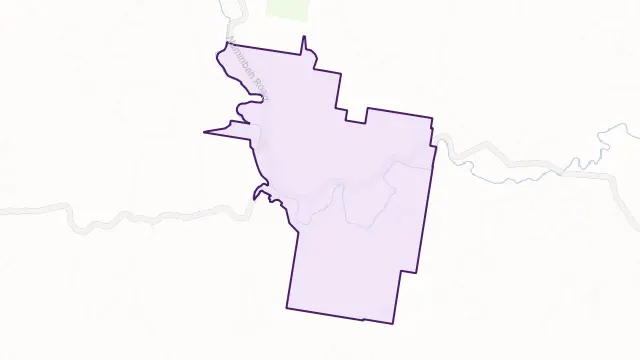 Chillingham Area Boundary Map