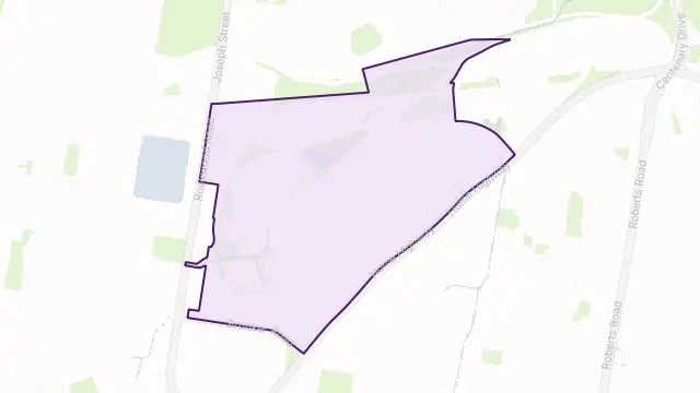 Chullora Area Boundary Map
