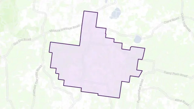 Clare Area Boundary Map