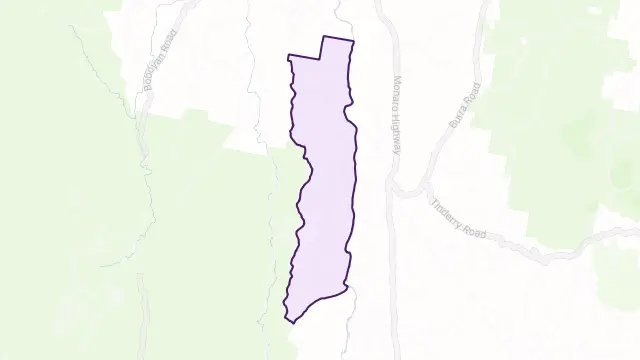 Clear Range Area Boundary Map