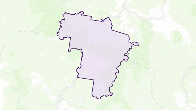 Clouds Creek Area Boundary Map
