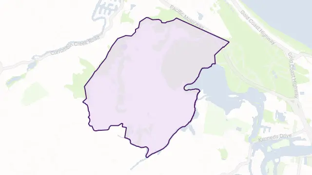 Cobaki Lakes Area Boundary Map