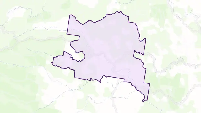 Cobark Area Boundary Map