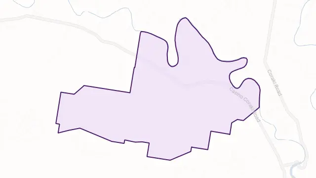 Codrington Area Boundary Map