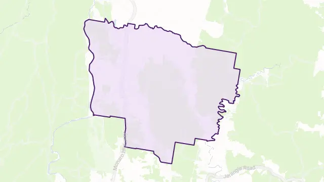 Colinton Area Boundary Map