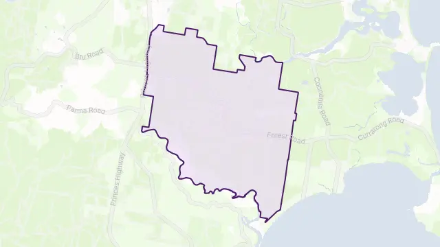 Comberton Area Boundary Map