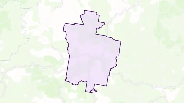 Comboyne Area Boundary Map