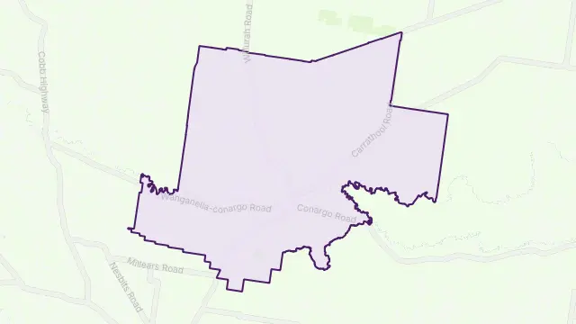Conargo Area Boundary Map