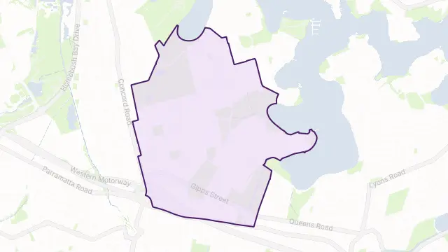 Concord Area Boundary Map