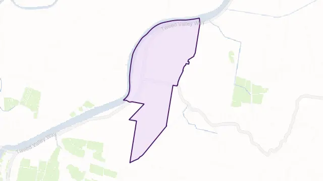 Condong Area Boundary Map