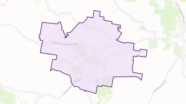 Coolringdon Area Boundary Map