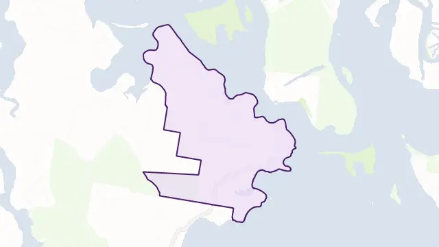 Coomba Park Area Boundary Map