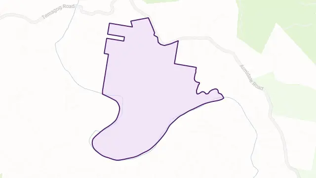 Corangula Area Boundary Map