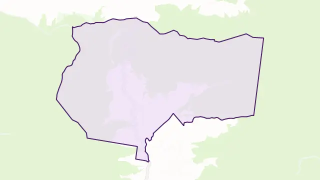 Cougal Area Boundary Map