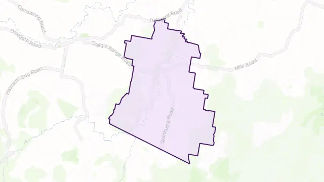 Craigie Area Boundary Map