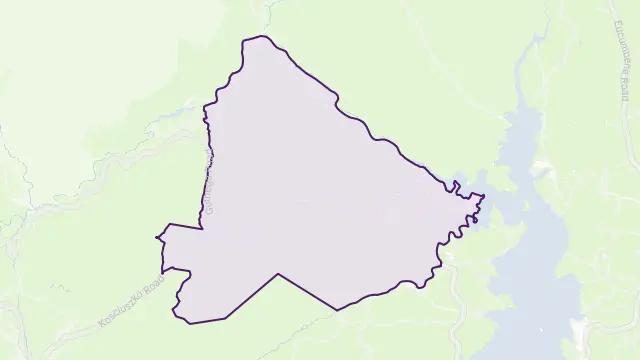 Creel Bay Area Boundary Map