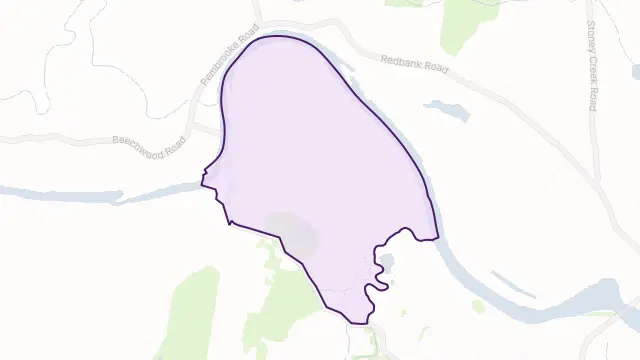 Crosslands Area Boundary Map