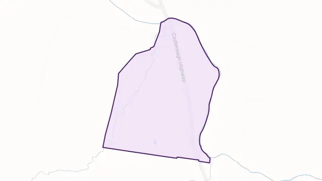 Cullenbone Area Boundary Map