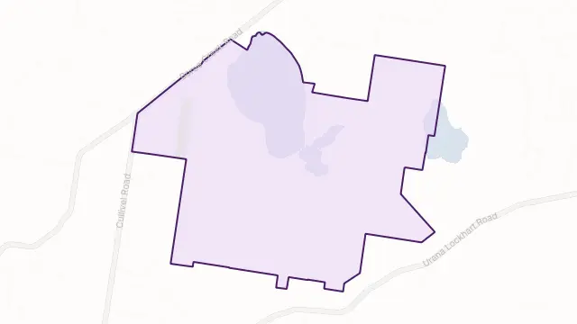 Cullivel Area Boundary Map